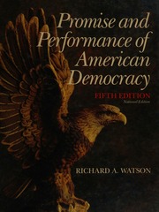 Cover of edition promiseperforman0000wats_l2j0