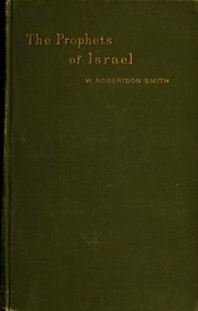 Cover of edition prophetsofisrael00smit