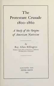 Cover of edition protestantcrusad0000bill