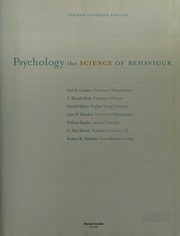Cover of edition psychologyscienc0000carl_c4p5