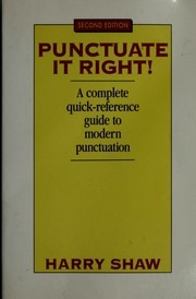 Cover of edition punctuateitright00shaw_0