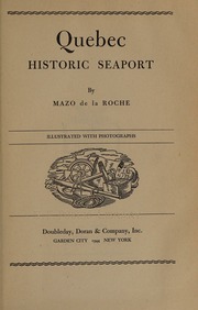 Cover of edition quebechistoricse0000unse