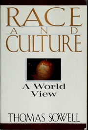 Cover of edition racecultureworld00sowe