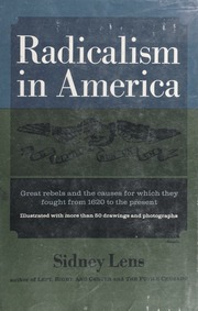 Cover of edition radicalisminamer00lens