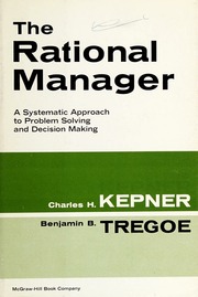Cover of edition rationalmanagers0000kepn