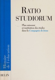 Cover of edition ratiostudiorumpl0000jesu