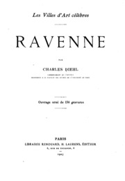 Cover of edition ravenne00diehgoog