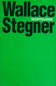 Cover of edition recapitulation0000steg