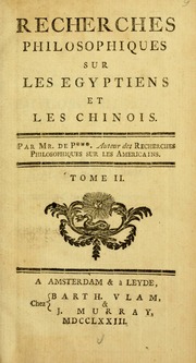 Cover of edition recherchesphilosx02pauw