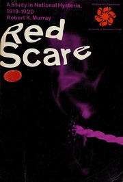 Cover of edition redscare0000unse