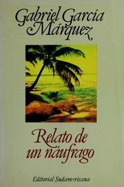 Cover of edition relatodeunnaufra00garc