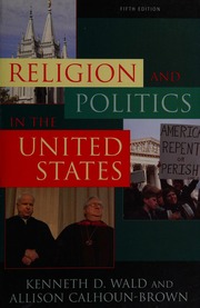 Cover of edition religionpolitics0000wald_2007
