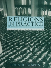 Cover of edition religionsinpract0000bowe_k7w7