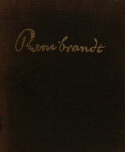Cover of edition rembrandt0000remb_p6w0