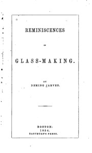 Cover of edition reminiscencesgl00jarvgoog