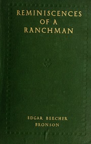 Cover of edition reminiscencesofr00bronrich
