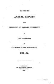 Cover of edition reportpresident21univgoog