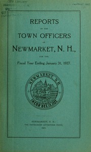 Cover of edition reportsofselectm1926newm
