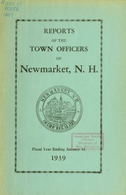 Cover of edition reportsofselectm1938newm
