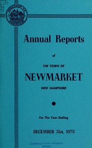 Cover of edition reportsofselectm1975newm