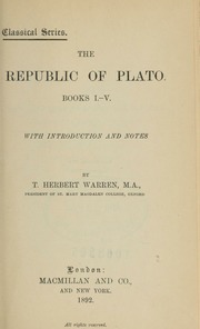 Cover of edition republicofpla00plat