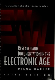 Cover of edition researchdocument00dian