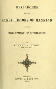 Cover of edition researchesintoea00tyloiala