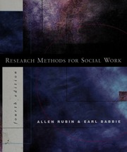 Cover of edition researchmethodsf0004rubi