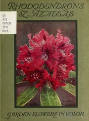 Cover of edition rhododendronsaza00wats