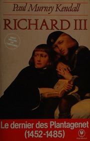 Cover of edition richardiii0000kend
