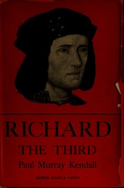Cover of edition richardthird00kend