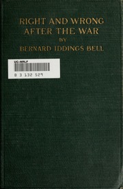 Cover of edition rightwrongafterw00bellrich