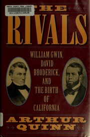 Cover of edition rivalswilliamgwi00quin