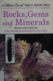 Cover of edition rocksgemsmineral0000zimh