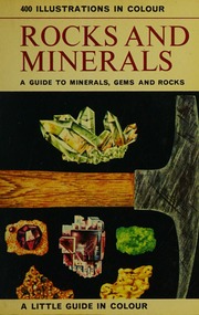 Cover of edition rocksmineralsgui0000zimh