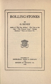 Cover of edition rollingstones00henriala