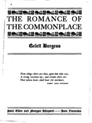 Cover of edition romancecommonpl01burggoog