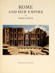 Cover of edition romeherempire00kh