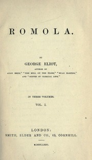 Cover of edition romolageorge01eliorich