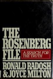 Cover of edition rosenbergfilese00rado