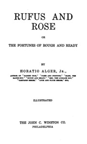Cover of edition rufusandroseorf00algegoog