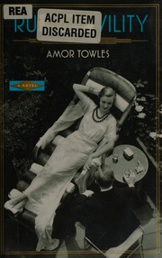 Cover of edition rulesofcivility0000towl