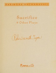 Cover of edition sacrificeotherpl0000rabi