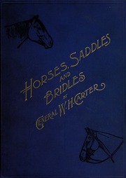 Cover of edition saddlesbridles00cartrich