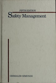 Cover of edition safetymanagement00grim