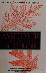 Cover of edition saintmaybe0000tyle_d0v9