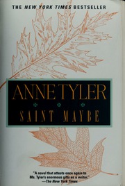 Cover of edition saintmaybe00anne