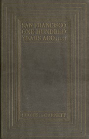 Cover of edition sanfranciscooneh00chorrich