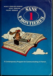 Cover of edition sansfrontieres1c00verd