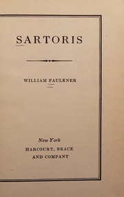 Cover of edition sartoris0000unse
